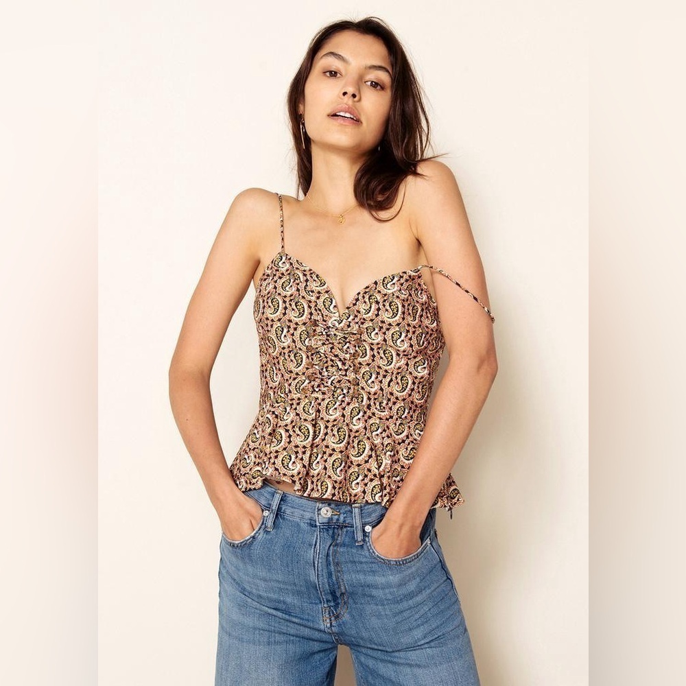 The East Order Paisley Alix Top Women’s Small NWT